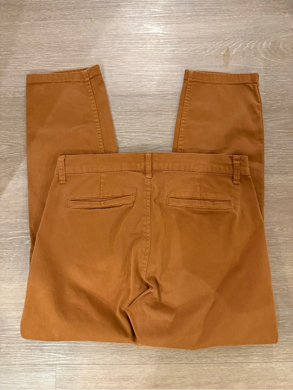 J.Crew Vintage Slim Straight Chino Pants Golden Hickory Size 27 Stretch
